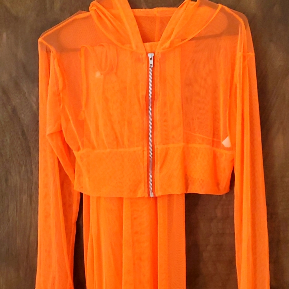Tangerine Beach Cover Up